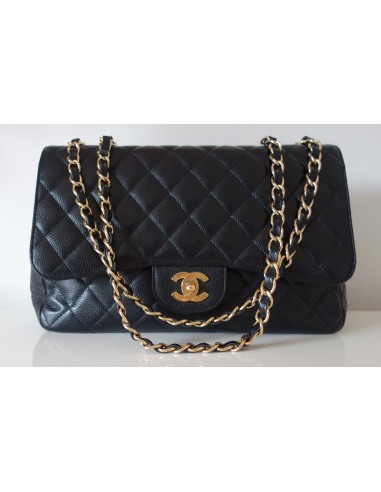 SAC CHANEL CLASSIQUE GM NOIR