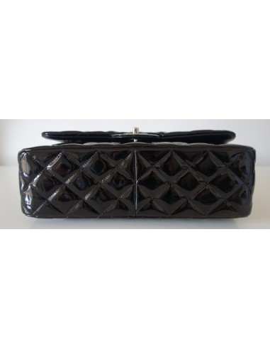 SAC CHANEL CLASSIQUE GM NOIR VERNI SAC CHANEL CLASSIQUE GM NOIR VERNI