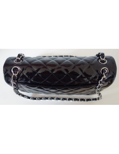 SAC CHANEL CLASSIQUE GM NOIR VERNI SAC CHANEL CLASSIQUE GM NOIR VERNI