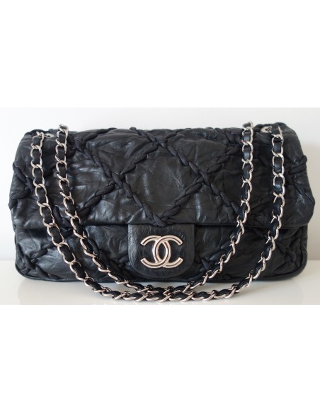 SAC CHANEL TIMELESS CUIR NOIR GM