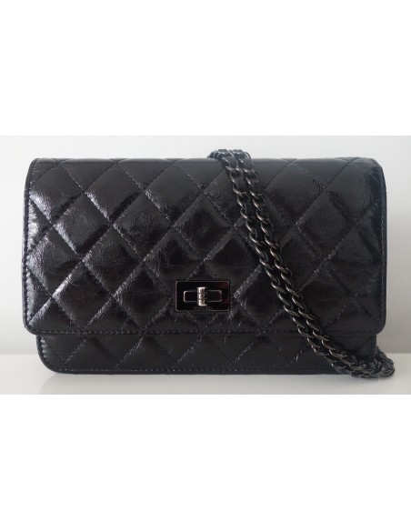 SAC POCHETTE WALLET ON CHAIN "WOC" ALL BLACK