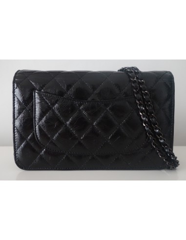 SAC POCHETTE WALLET ON CHAIN "WOC" ALL BLACK SAC POCHETTE WALLET ON CHAIN "WOC" ALL BLACK