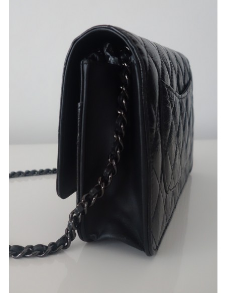 SAC POCHETTE WALLET ON CHAIN "WOC" ALL BLACK