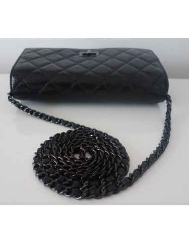 SAC POCHETTE WALLET ON CHAIN "WOC" ALL BLACK SAC POCHETTE WALLET ON CHAIN "WOC" ALL BLACK