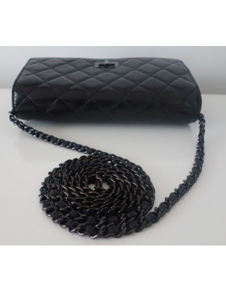 SAC POCHETTE WALLET ON CHAIN "WOC" ALL BLACK