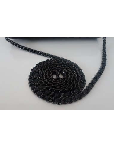 SAC POCHETTE WALLET ON CHAIN "WOC" ALL BLACK SAC POCHETTE WALLET ON CHAIN "WOC" ALL BLACK