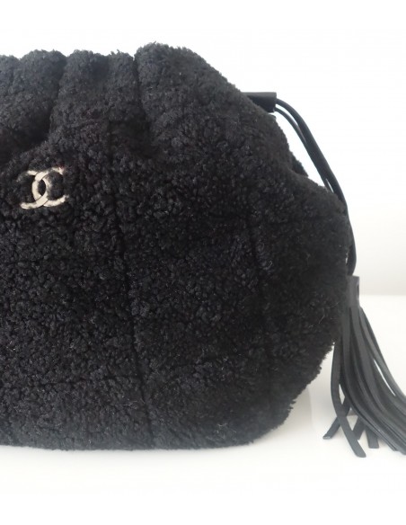 SAC BOURSE CHANEL NOIR