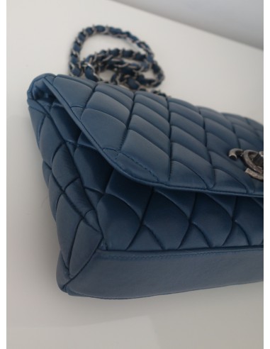 SAC CHANEL TIMELESS CUIR BLEU SAC CHANEL TIMELESS CUIR BLEU