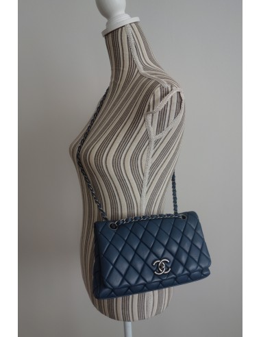 SAC CHANEL TIMELESS CUIR BLEU SAC CHANEL TIMELESS CUIR BLEU