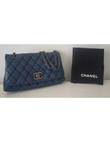 SAC CHANEL TIMELESS CUIR BLEU SAC CHANEL TIMELESS CUIR BLEU