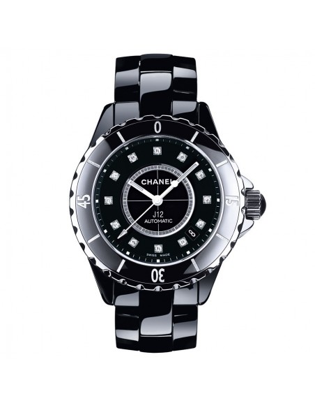 MONTRE CHANEL J12 38MM INDEX DIAMANTS