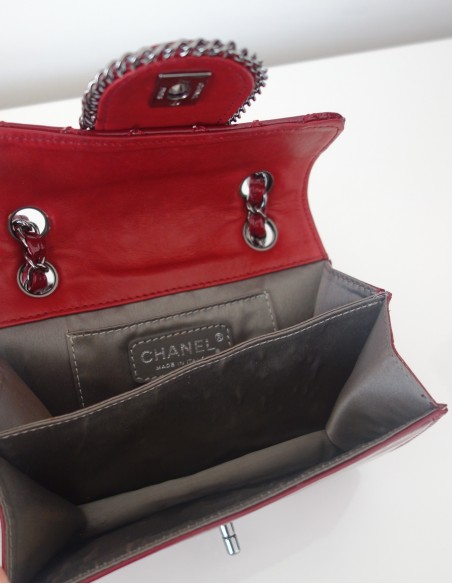 SAC CHANEL CLASSIQUE PM ROUGE