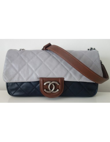 SAC CHANEL TIMELESS CUIR TRICOLORE