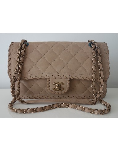 SAC CHANEL TIMELESS CUIR RETOURNE