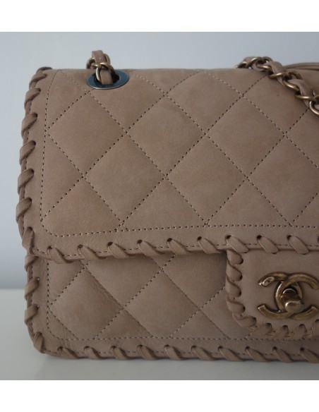 SAC CHANEL TIMELESS CUIR RETOURNE