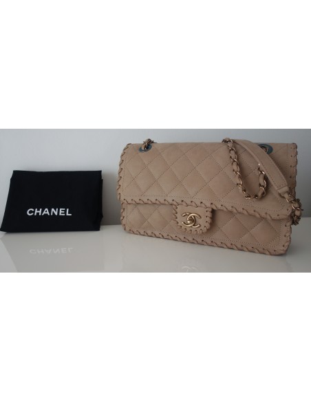 SAC CHANEL TIMELESS CUIR RETOURNE