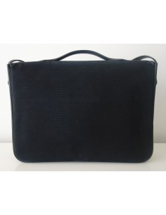 PORTE DOCUMENT HERMES NOIR 2