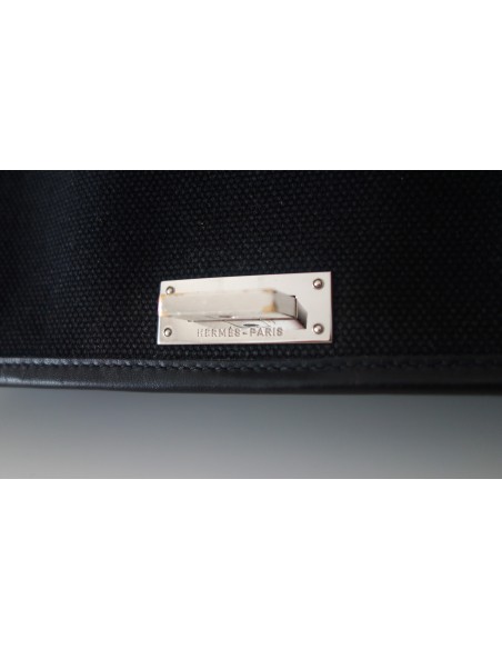 PORTE DOCUMENT HERMES NOIR