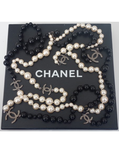 SAUTOIR CHANEL PERLES