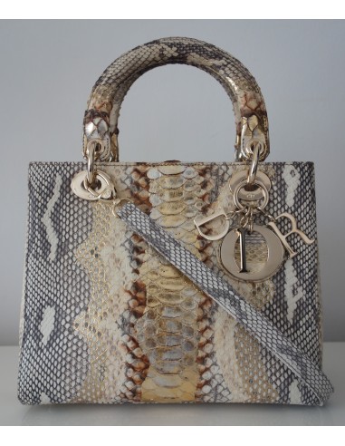 SAC LADY DIOR PYTHON ET OR