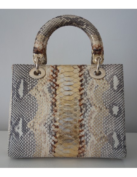 SAC LADY DIOR PYTHON ET OR