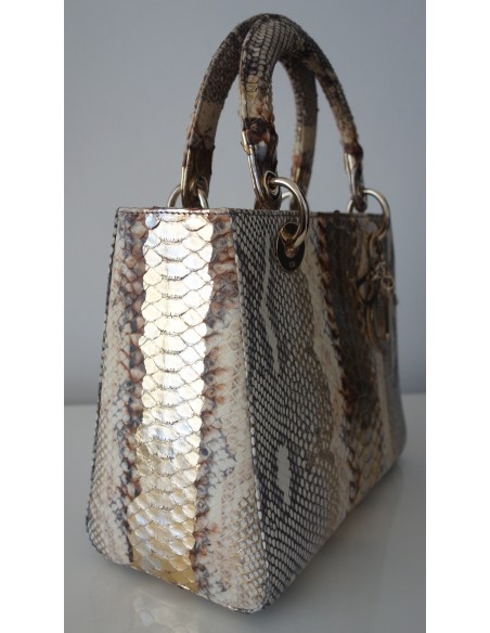 SAC LADY DIOR PYTHON ET OR