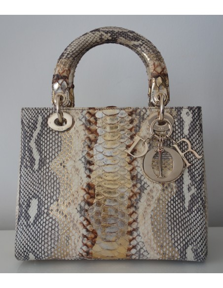 SAC LADY DIOR PYTHON ET OR