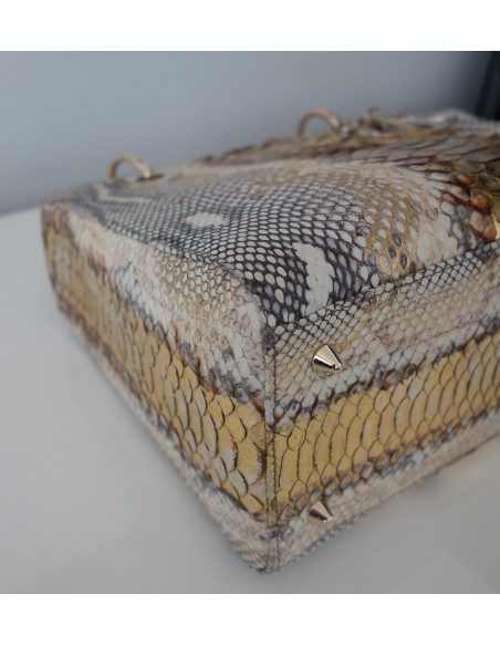 SAC LADY DIOR PYTHON ET OR