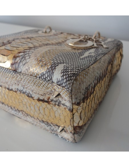 SAC LADY DIOR PYTHON ET OR