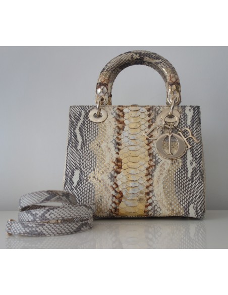 SAC LADY DIOR PYTHON ET OR