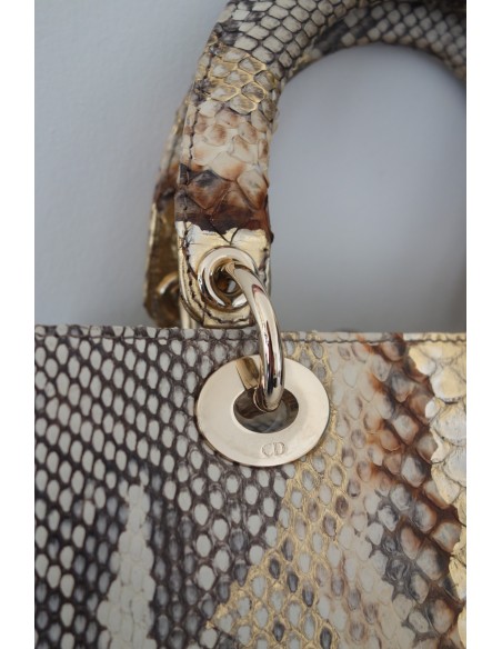 SAC LADY DIOR PYTHON ET OR