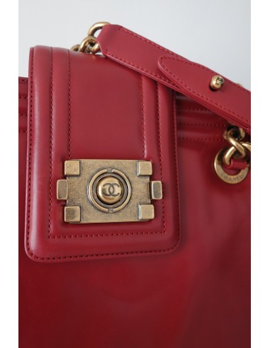 SAC CHANEL SHOPPING BOY ROUGE SAC CHANEL SHOPPING BOY ROUGE