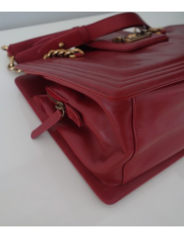 SAC CHANEL SHOPPING BOY ROUGE SAC CHANEL SHOPPING BOY ROUGE