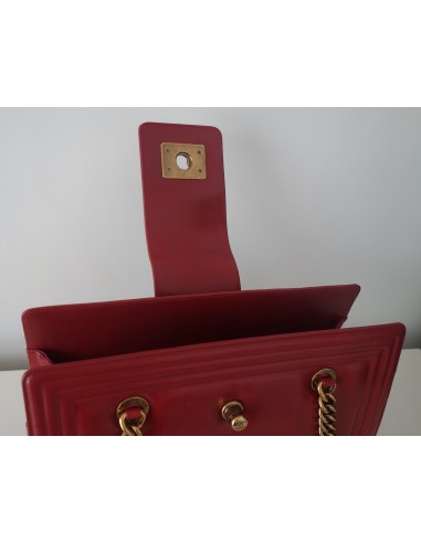 SAC CHANEL SHOPPING BOY ROUGE SAC CHANEL SHOPPING BOY ROUGE