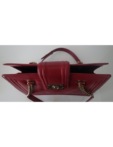 SAC CHANEL SHOPPING BOY ROUGE SAC CHANEL SHOPPING BOY ROUGE