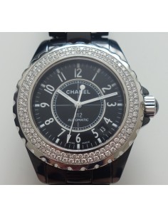MONTRE CHANEL J12 38MM AUTO - DIAMANTS 2