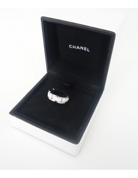 BAGUE CHANEL ULTRA CERAMIQUE DIAMANTS