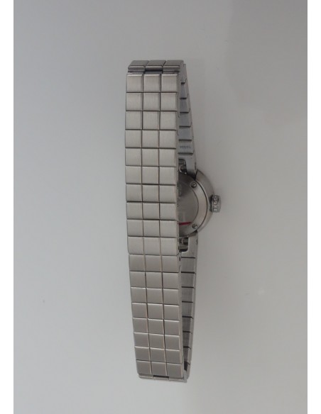 MONTRE MINI D DE DIOR ACIER ET DIAMANTS