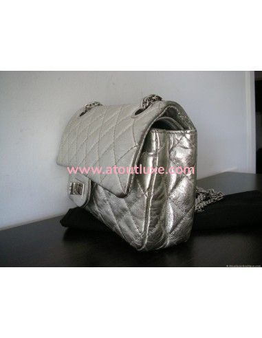 SAC CHANEL MINI 2.55 METALLIQUE SAC CHANEL MINI 2.55 METALLIQUE