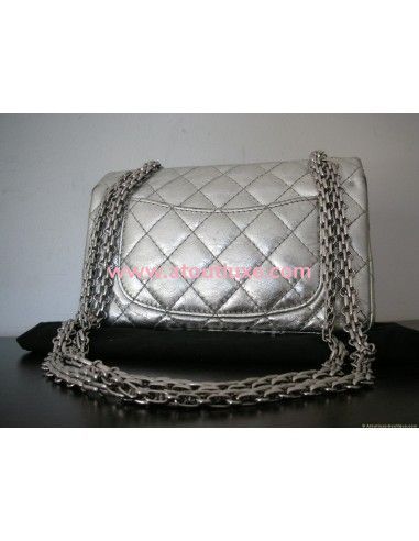 SAC CHANEL MINI 2.55 METALLIQUE SAC CHANEL MINI 2.55 METALLIQUE