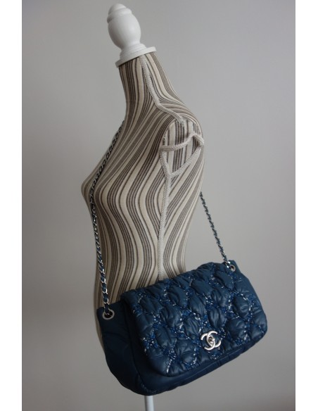 SAC CHANEL COCOON BLEU