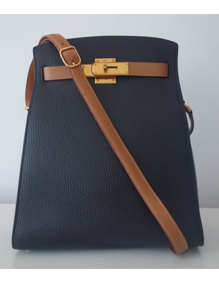 SAC HERMES KELLY SPORT BICOLORE