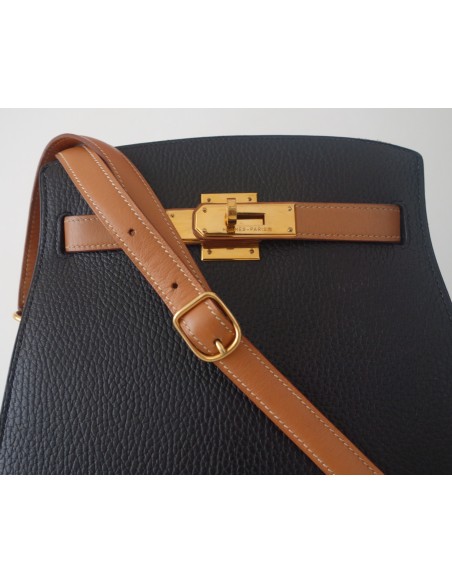 SAC HERMES KELLY SPORT BICOLORE