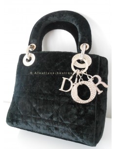 SAC MINI LADY DIOR STRASS...
