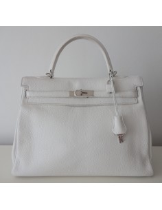SAC HERMES KELLY BLANC 35 2