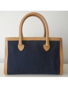 SAC DIOR SHOPPING CUIR ET JEAN 2