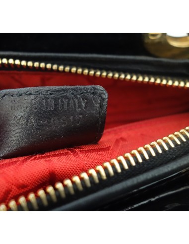 SAC LADY DIOR MEDIUM VERNI NOIR SAC LADY DIOR MEDIUM VERNI NOIR