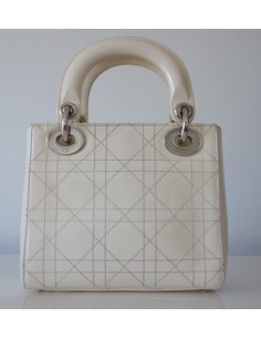 SAC LADY DIOR IVOIRE PM 2