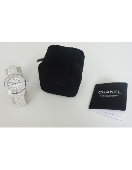 MONTRE CHANEL J12 33MM BLANCHE