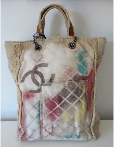 SAC CABAS CHANEL GRAFFITI